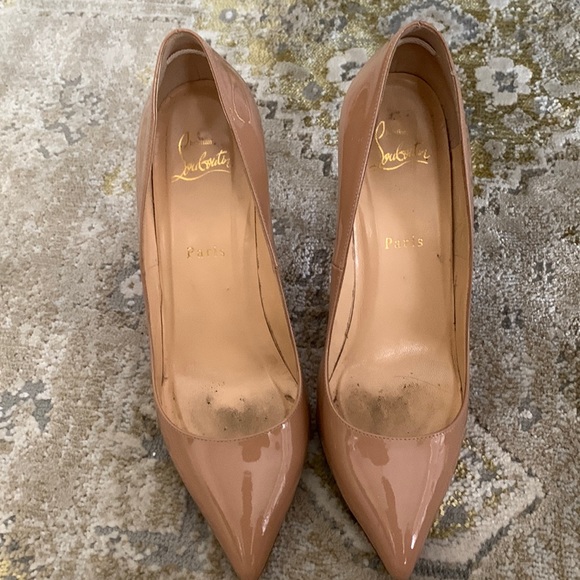 Christian louboutin batignolles 100 patent Heels